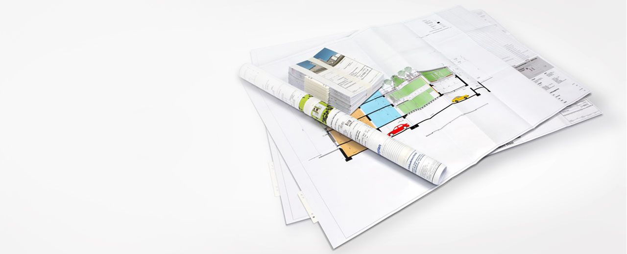 Großformat Plot Farbe