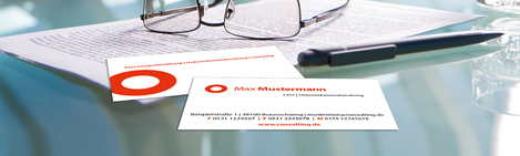 Beispielbild für Visitenkarten